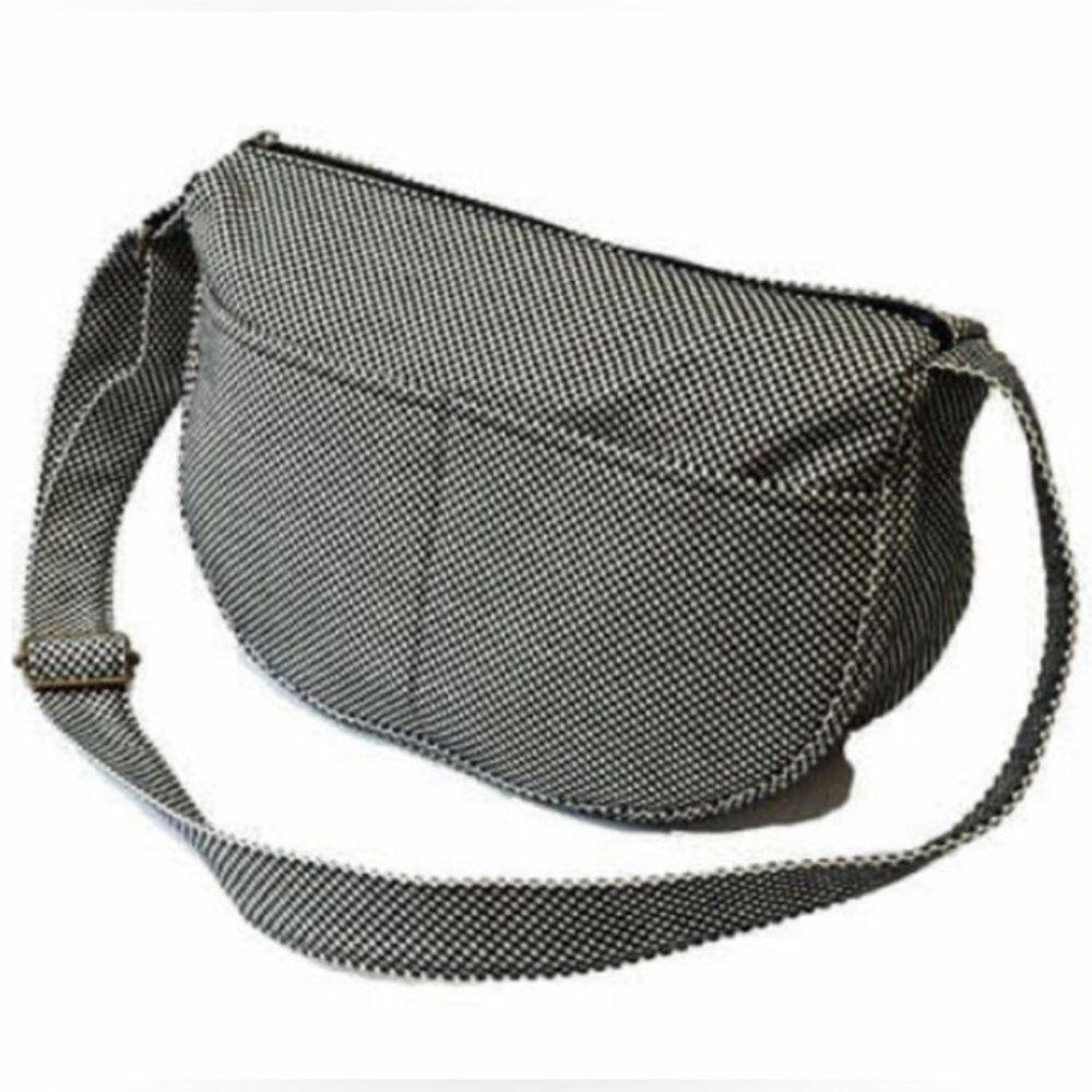 NWOT Sasicco Messenger Bag - Black/White Checkered (Japanese Martial Arts brand)